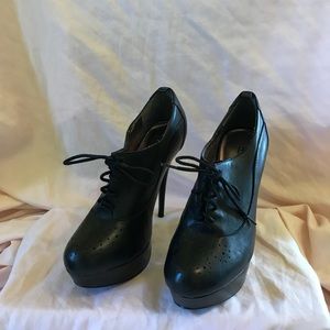 Black baby doll inspired heels